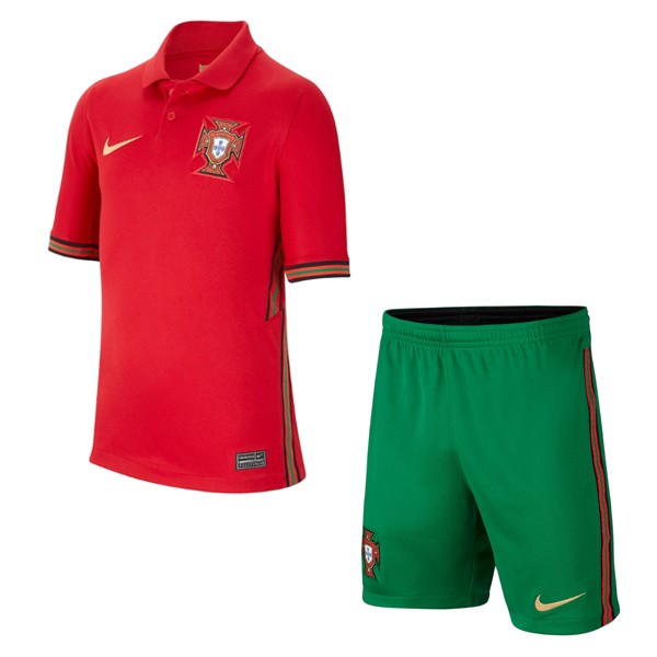 Heimtrikot Portugal Kinder 2020 Rote Günstige Fußballtrikots